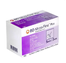Иглы МикроФайн BD Micro-Fine Plus 31G (0,25 х 5 мм)