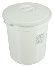 Бак многоразовый для медицинских отходов класса «А»,  20 литров  (белый)
