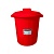 Бак для утилизации медицинских отходов класс В (красный) 50 л. ЕПМ-03-ЭКО